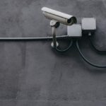 Privacy - Two Gray Bullet Security Cameras